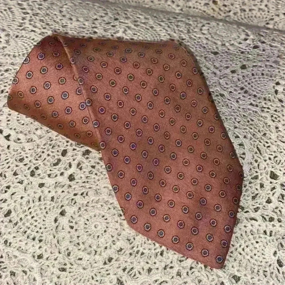 DAKS all silk tie - Picture 1 of 5